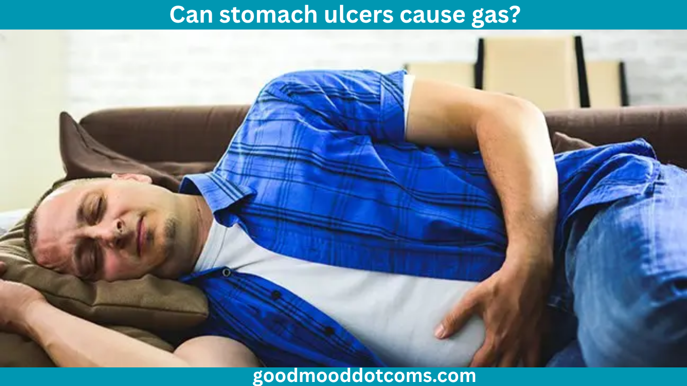 can stomach ulcers cause gas